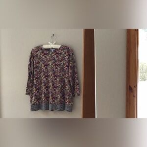 J Jill tunic top, size M, like new